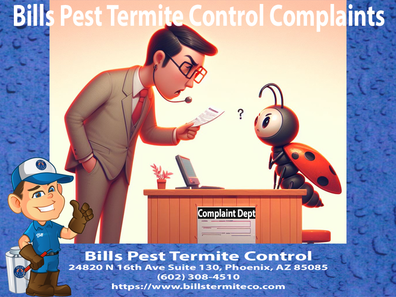 Bills Pest Termite Control Complaints