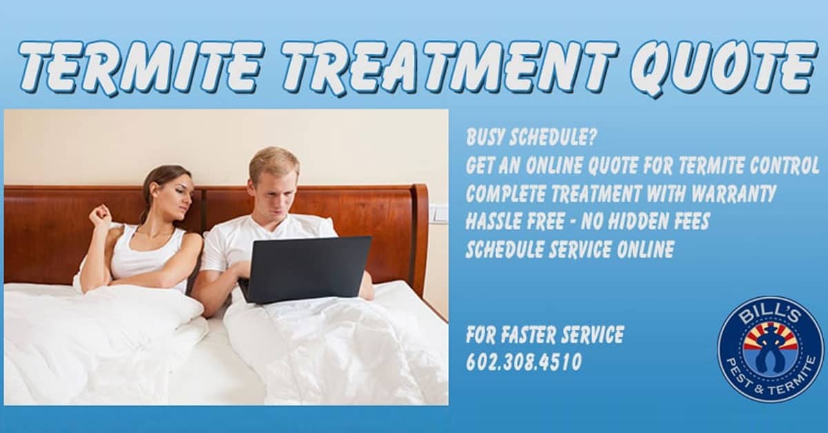 Get a FREE Termite Treatment Quote - 602.308.4510